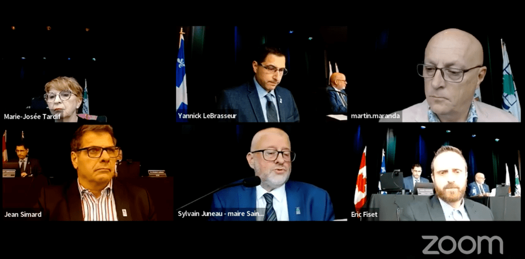 Webdiffusion Séance Conseil Saint-Augustin