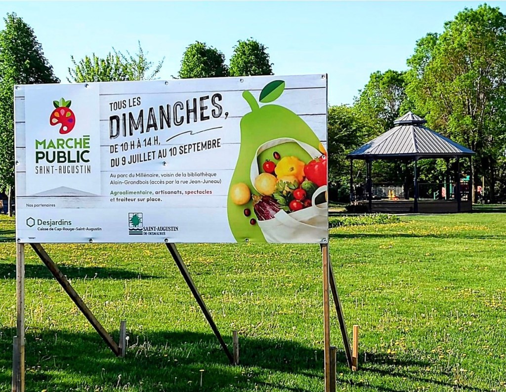 Marché Public Saint-Augustin Affiche
